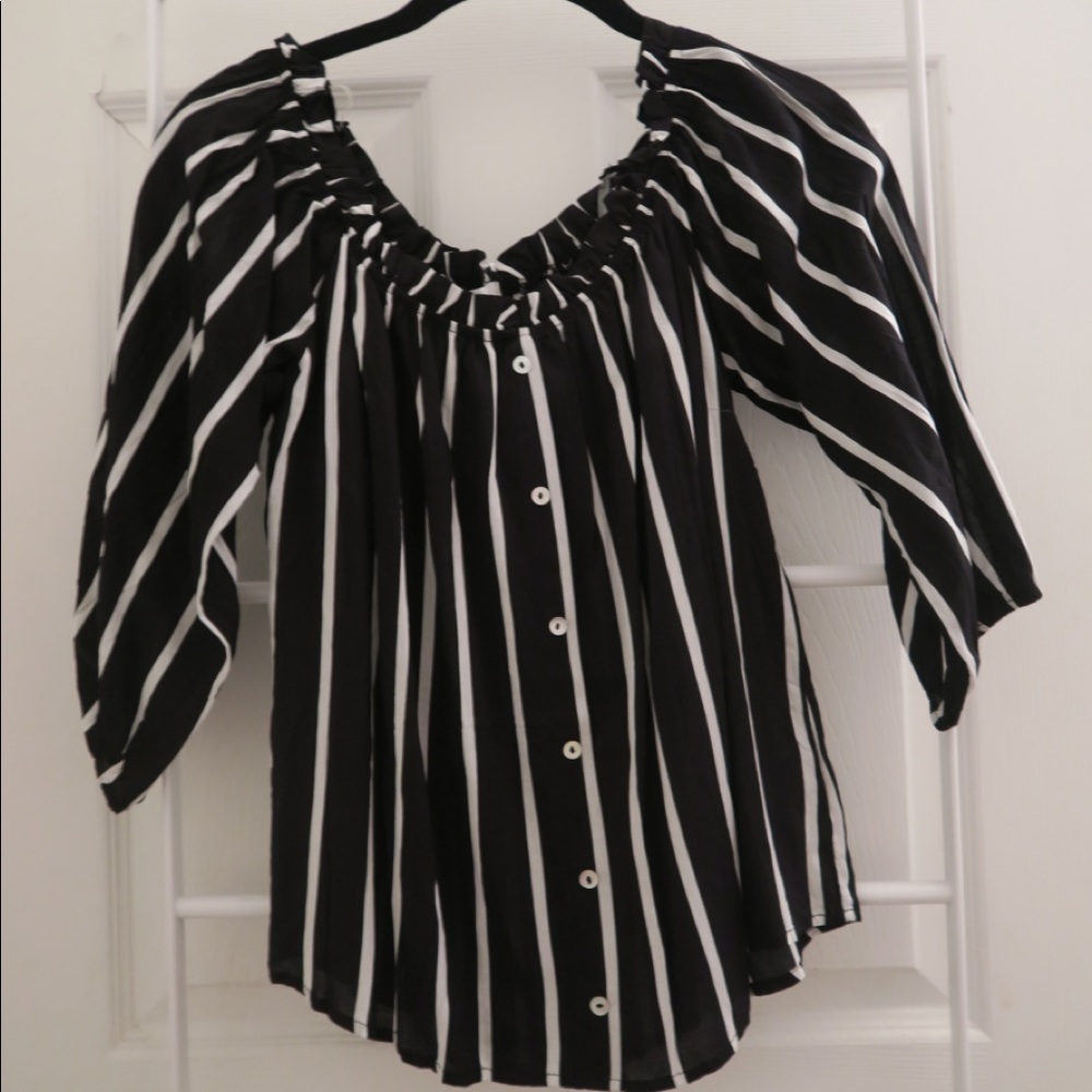 STRIPE BLOUSE